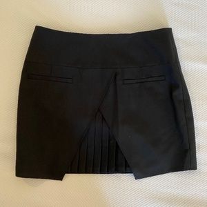 Tibi Leather Skirt